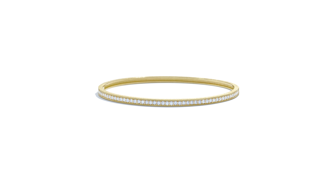 jc1838 - Yellow Gold Bangle Bracelet at Ascot Diamonds