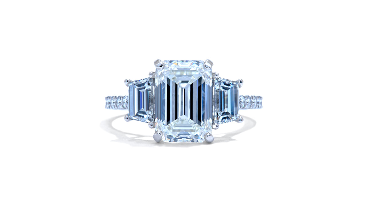 jc1852_d6883 - 3ct Emerald Cut Three Stone Engagement Ring at Ascot Diamonds
