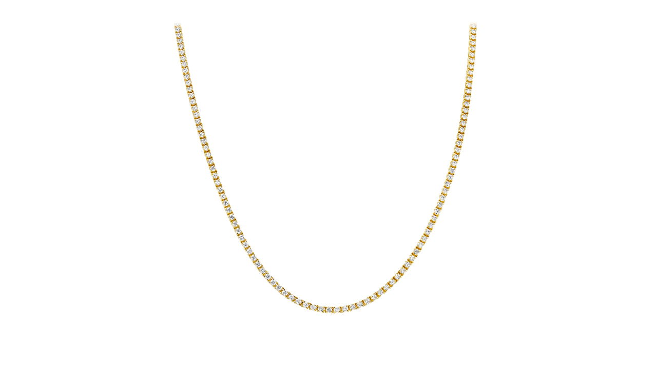 jc1912 - Diamond Tennis Necklace | 6 carats at Ascot Diamonds
