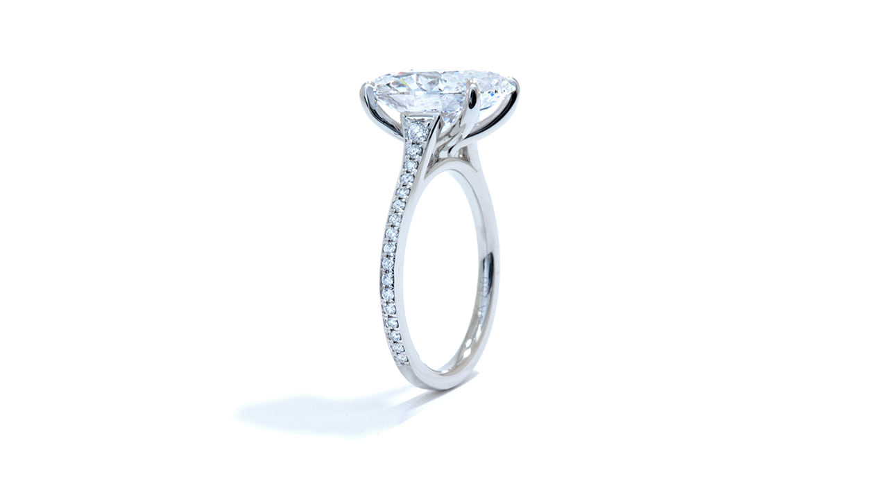 jc2058_lgdp2573 - 5 carat Oval Cut Engagement Ring at Ascot Diamonds