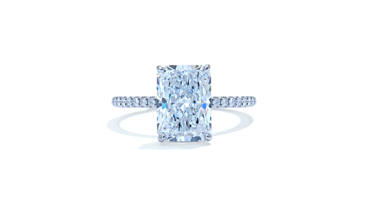jc2391_lgdp1836 - 3.5 carat | Radiant Cut Hidden Halo Ring at Ascot Diamonds
