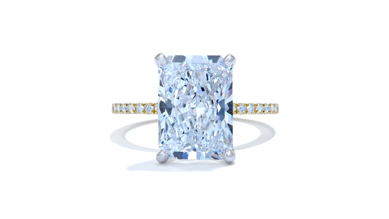 jc2428_lgdp1888 - 5.6ct Radiant Solitaire Engagement Ring at Ascot Diamonds