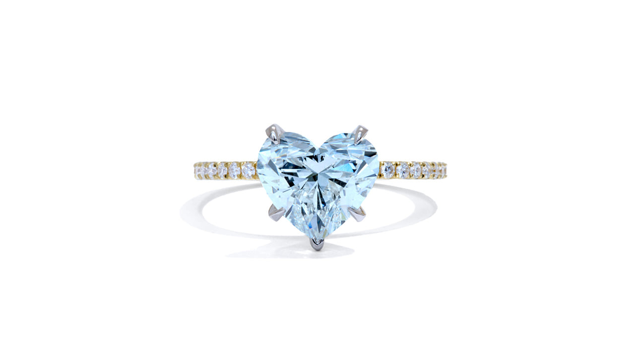 jc2439_lgdp2657 - 2.4ct Heart Shape Solitaire Engagement Ring at Ascot Diamonds