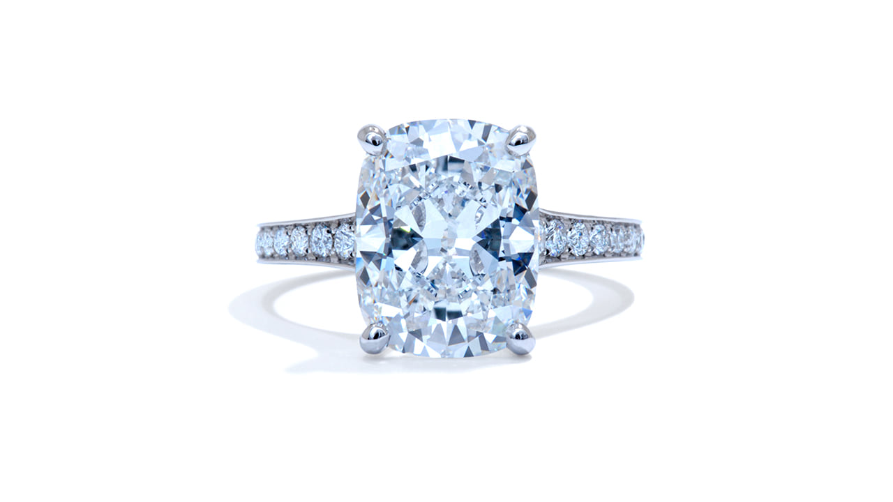jc2448_lgdp1652 - 5ct Cushion Cut Cathedral Engagement Ring at Ascot Diamonds