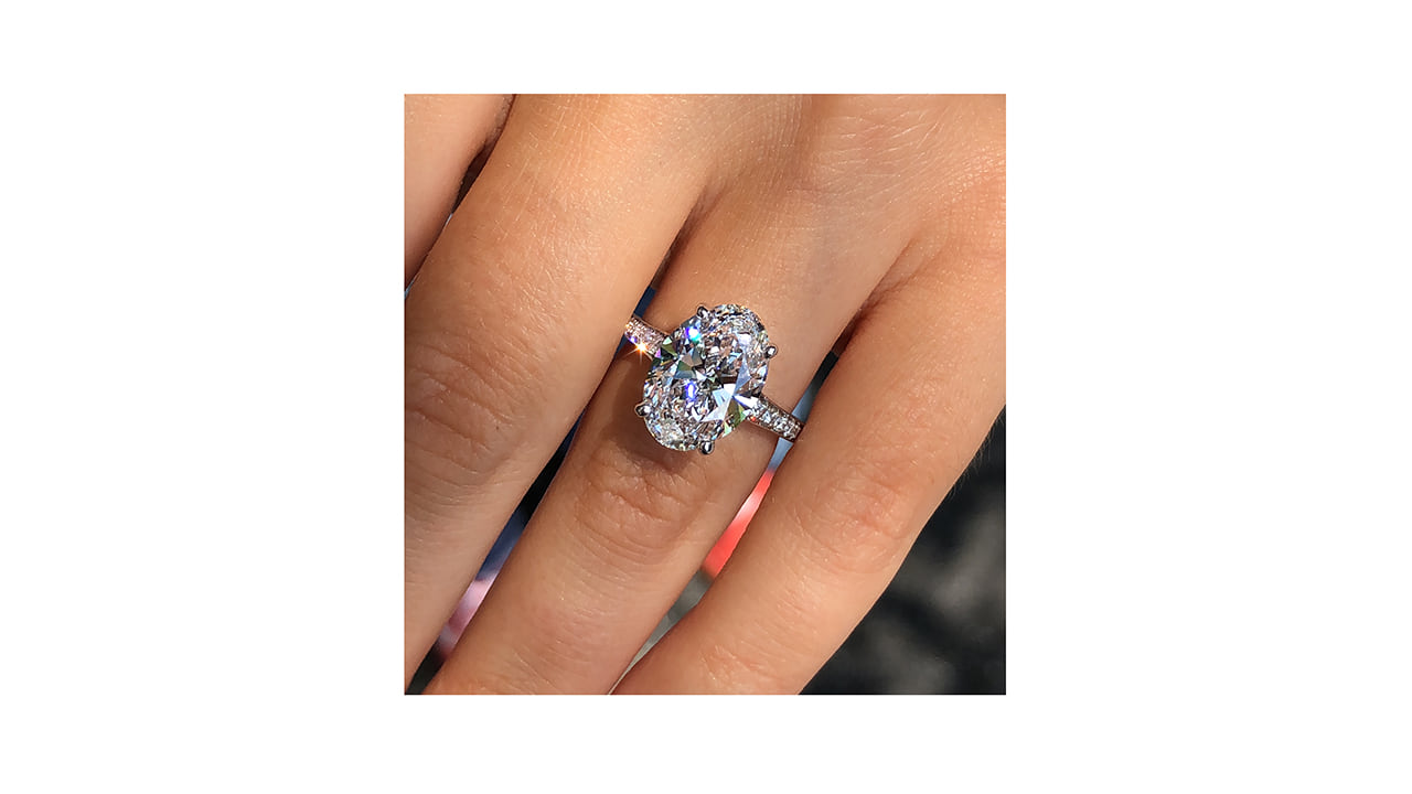 jc2449_lgdp4370 - 4.6 carat Oval Cut Engagement Ring at Ascot Diamonds