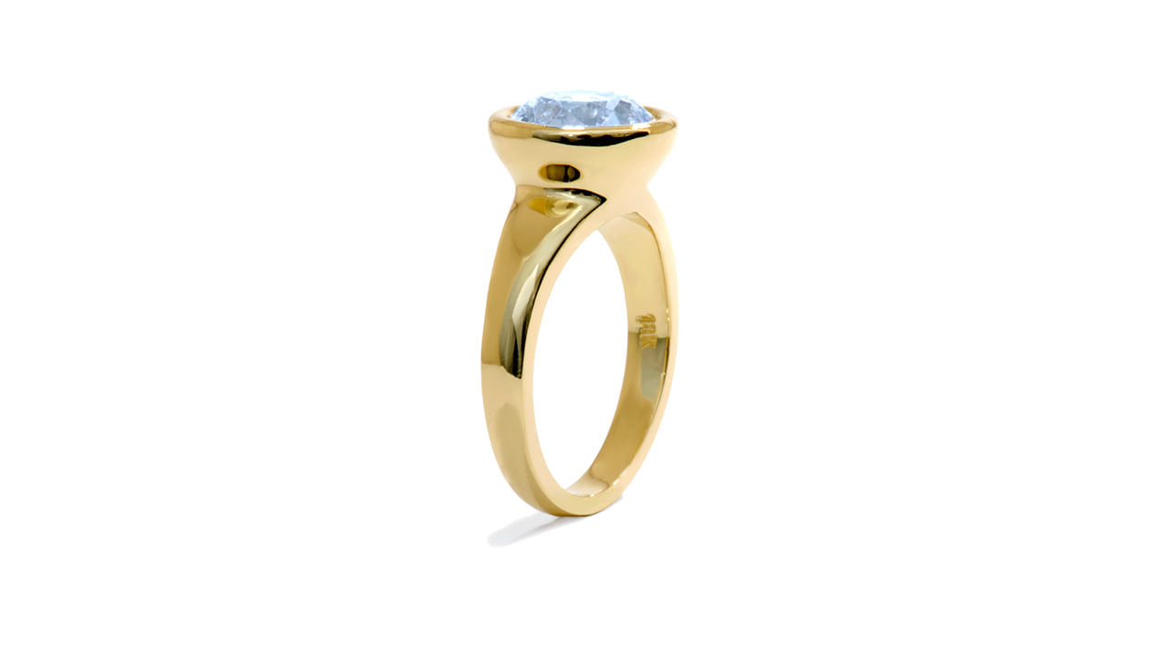 jc2464_lgdp1178 - 3ct Old European Bezel Set Engagement Ring at Ascot Diamonds