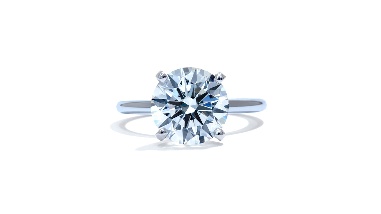 jc2742_lgdp2782 - 2 carat Round Cut Solitaire Engagement Ring at Ascot Diamonds