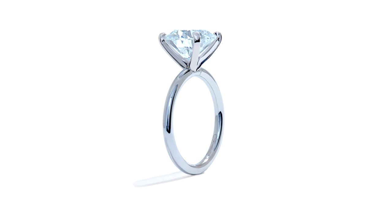 jc2743_lgdp1249 - 3 carat Round Cut Solitaire Engagement Ring at Ascot Diamonds