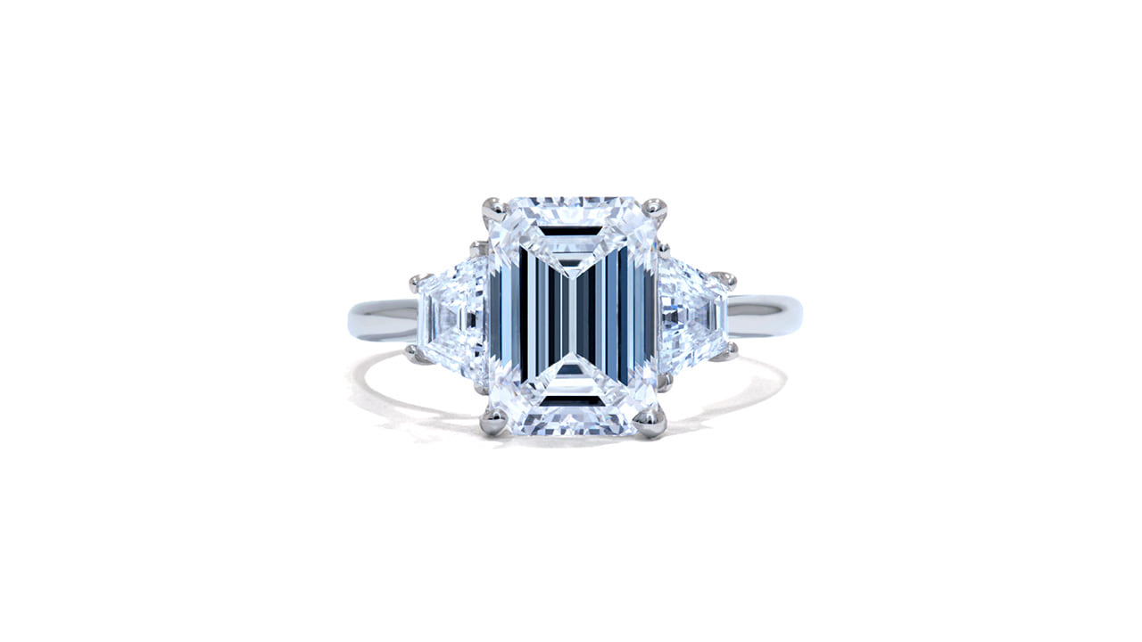 jc2820_lgdp2613 - 3ct Emerald Cut Three Stone Engagement Ring at Ascot Diamonds