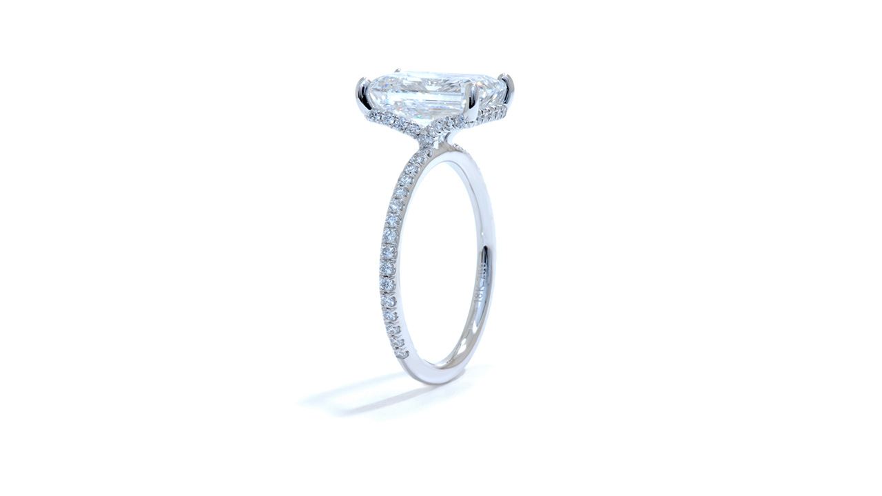 jc2836_lgdp1690 - 3.7 ct. Emerald Cut Hidden Halo Ring at Ascot Diamonds