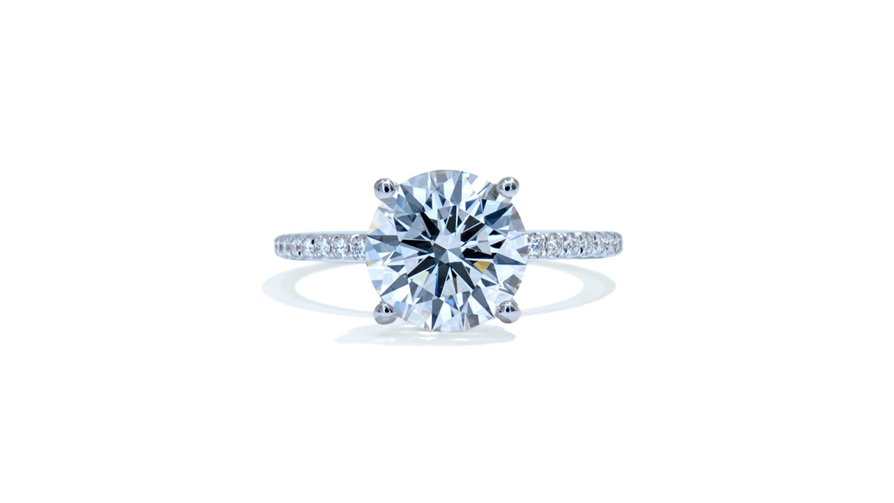 jc2858_lgdp1706 - 2.8ct | Round Solitaire Engagement Ring at Ascot Diamonds