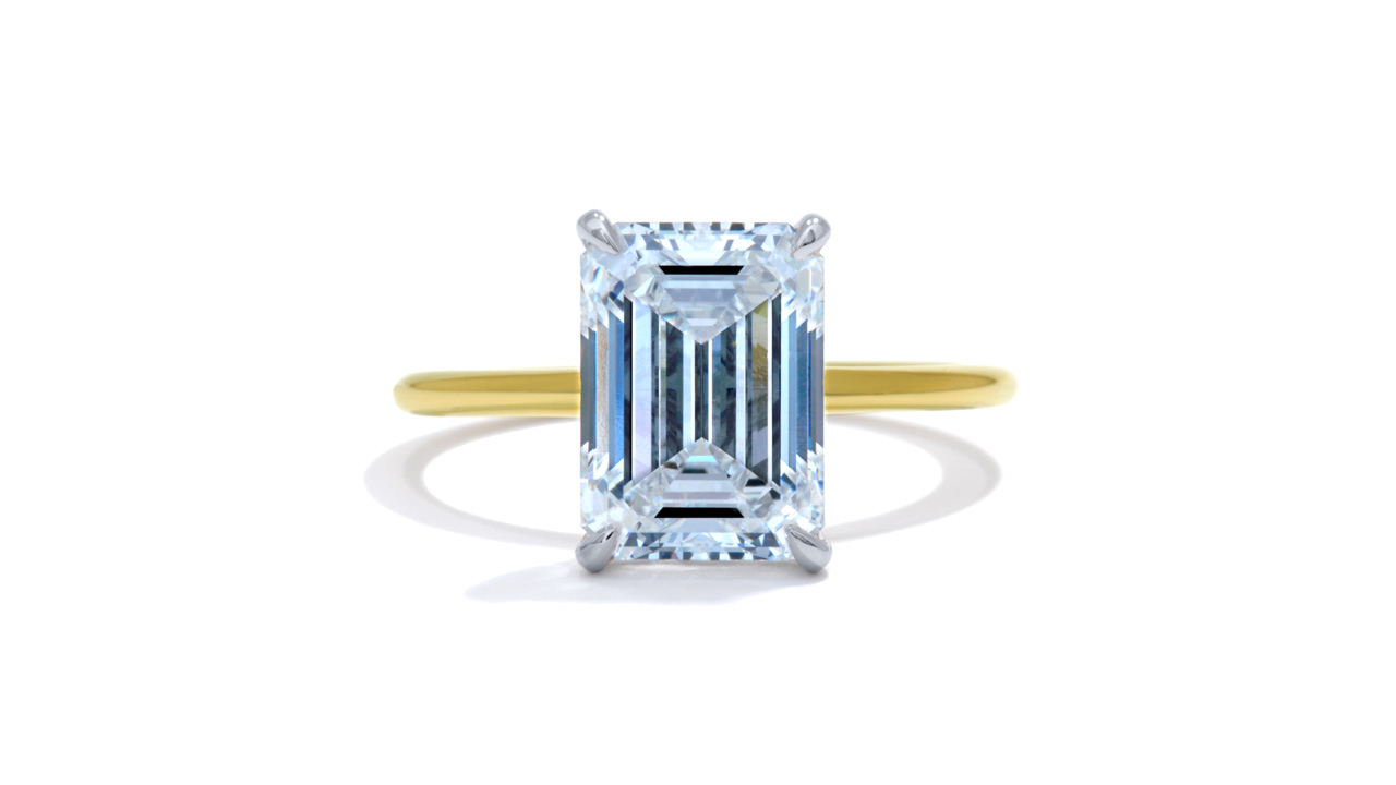 jc3596_lgdp2611 - 2.8ct | Emerald Engagement Ring Hidden Halo at Ascot Diamonds