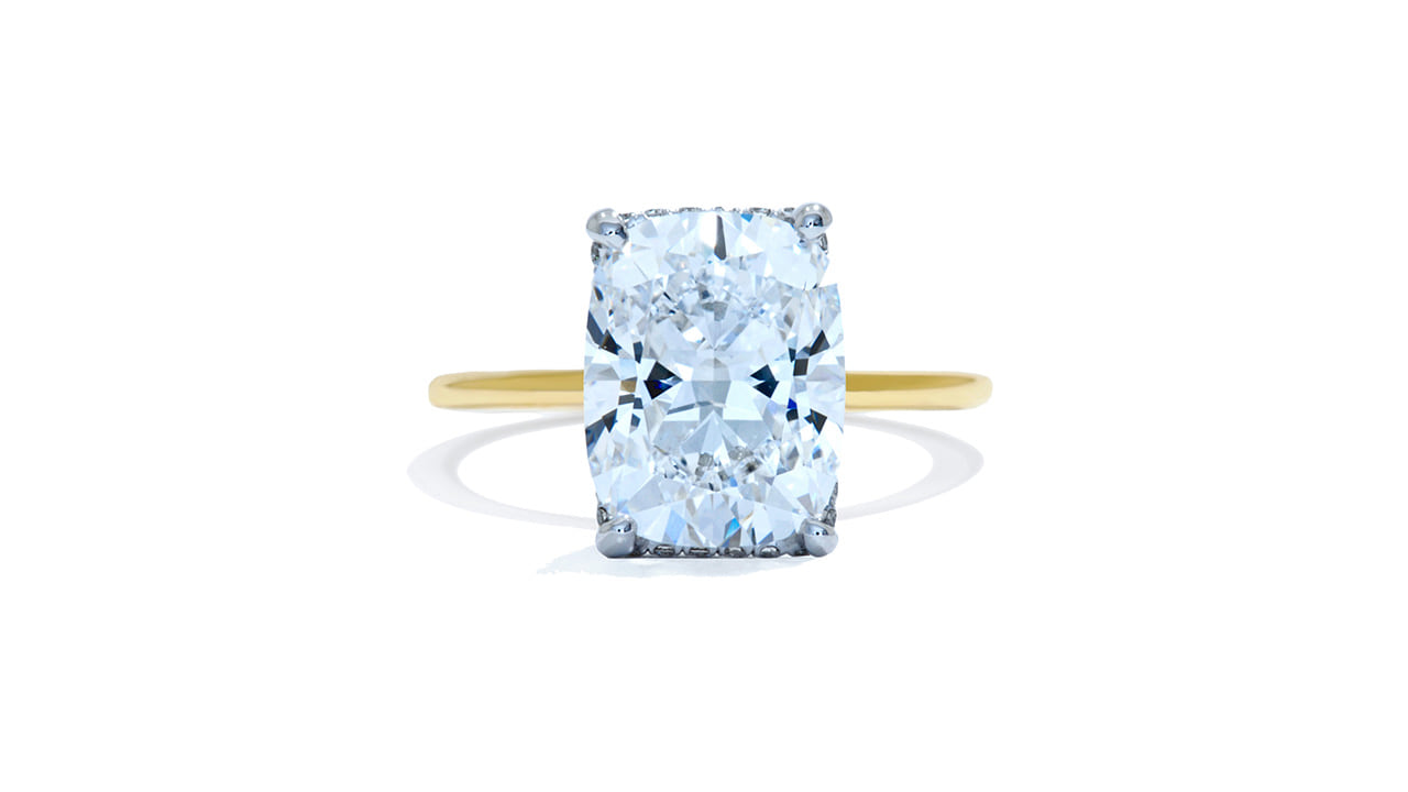 jc3604_lgdp2648 - 4ct Cushion Hidden Halo Engagement Ring at Ascot Diamonds