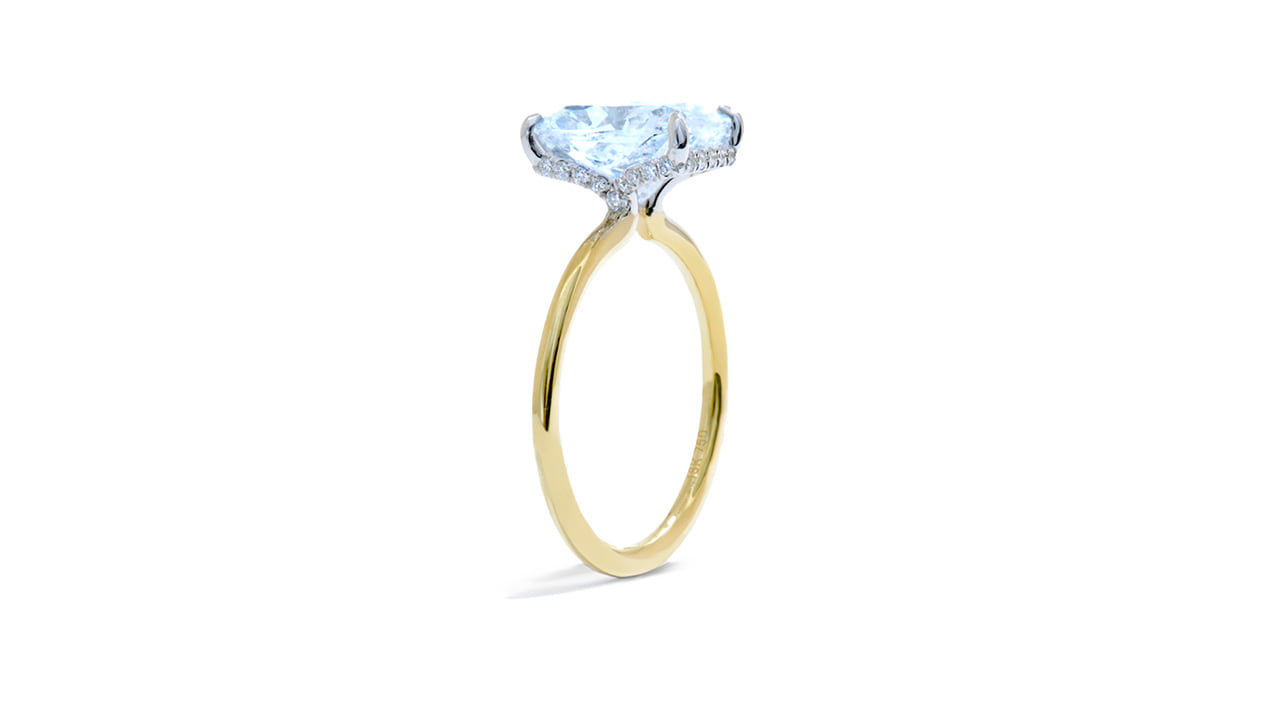 jc3604_lgdp2648 - 4ct Cushion Hidden Halo Engagement Ring at Ascot Diamonds