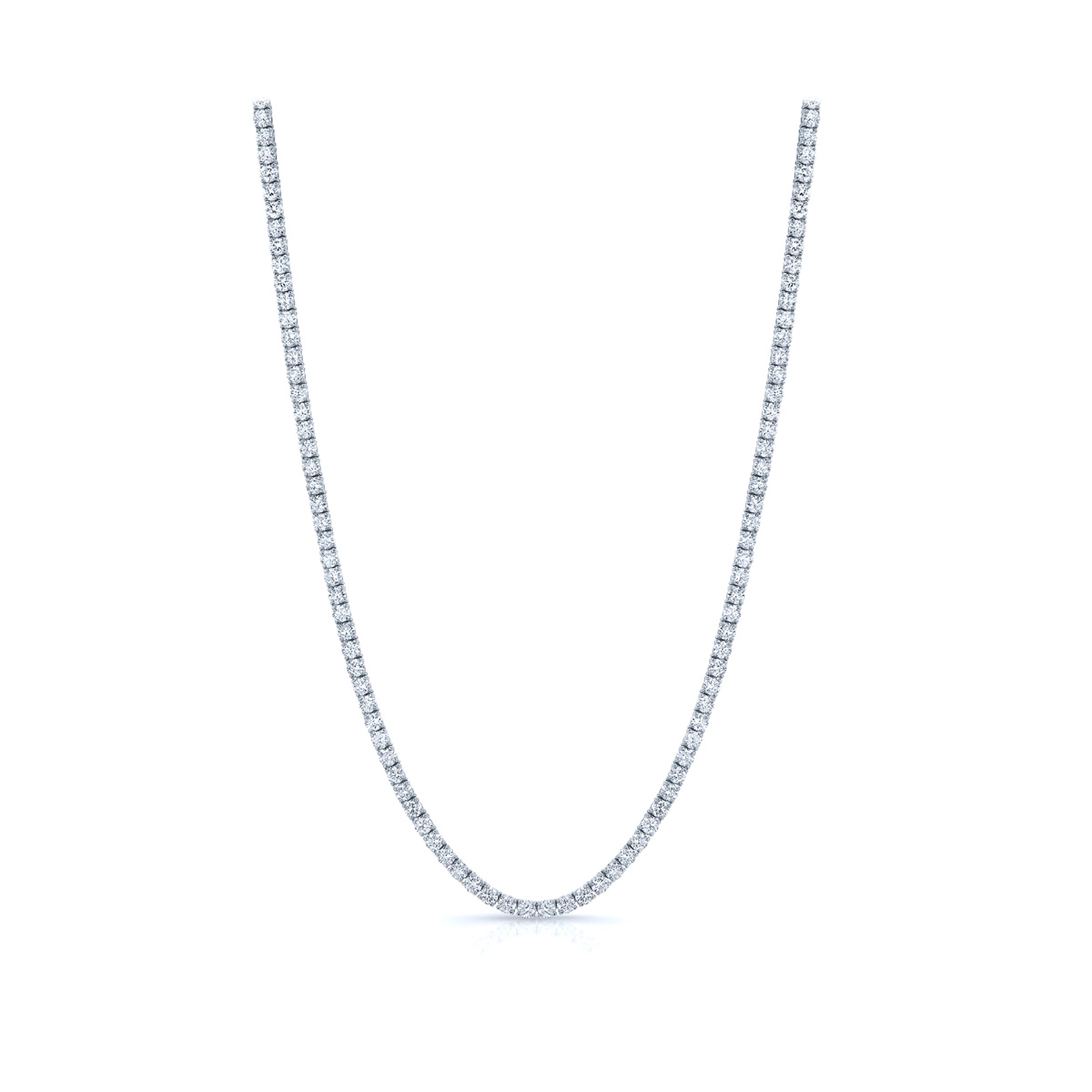 Asscher Solitaire Pendant - 14k Gold Diamond Necklace For Women