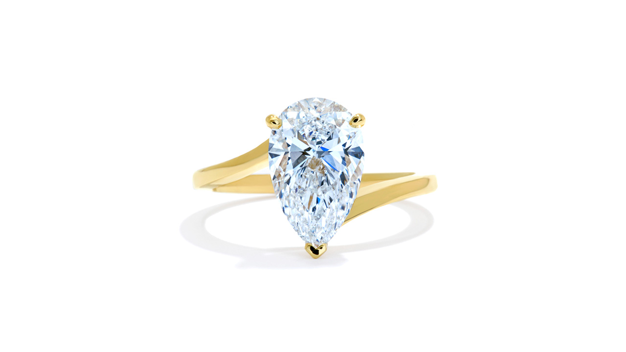 jc4478_lgdp2794 - Pear Shaped Solitaire Engagement Ring at Ascot Diamonds