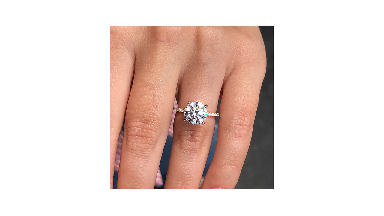 jc4552_lgdp1707 - 2.8ct Round Cut Solitaire Engagement Ring at Ascot Diamonds