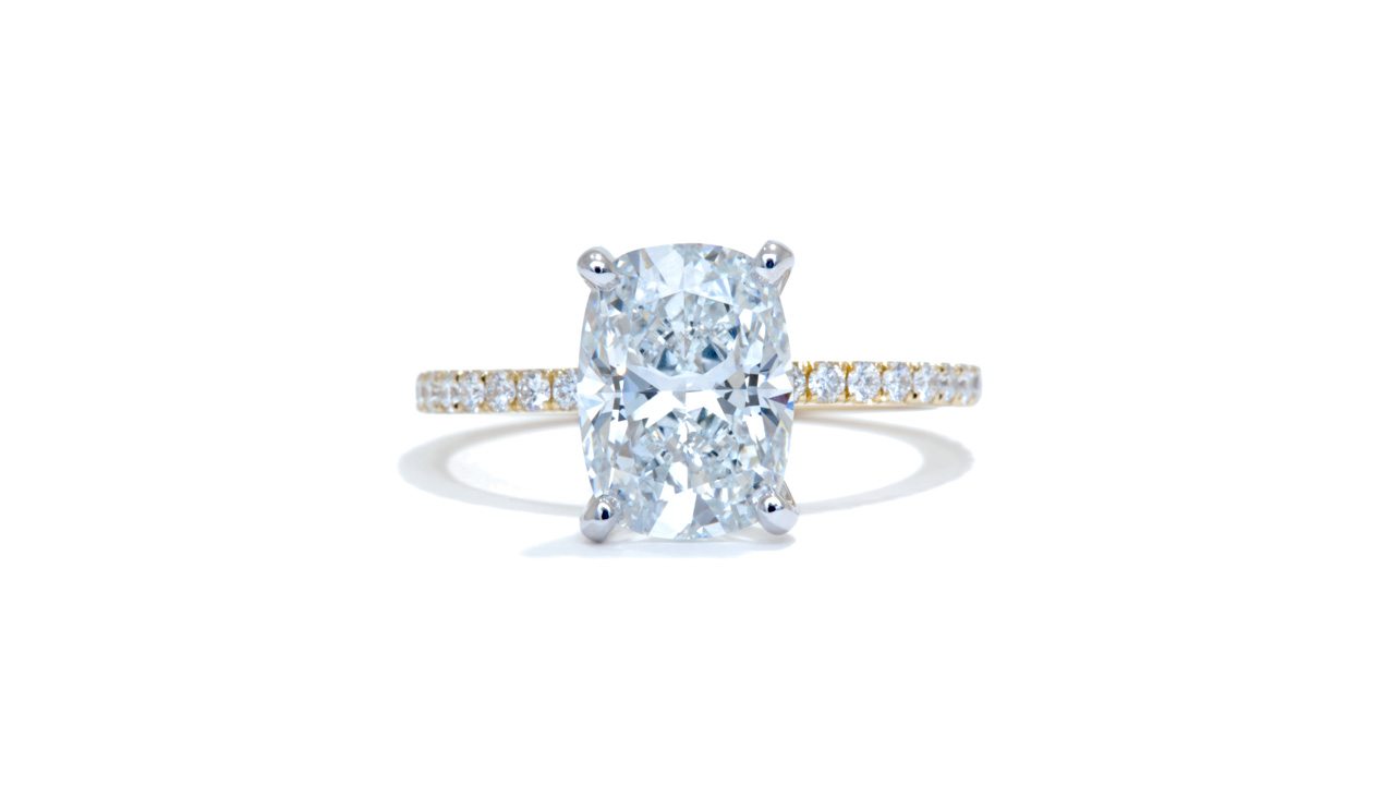jc4570_lgdp4118 - 2.5 ct. Cushion Brilliant Cut Diamond Ring at Ascot Diamonds
