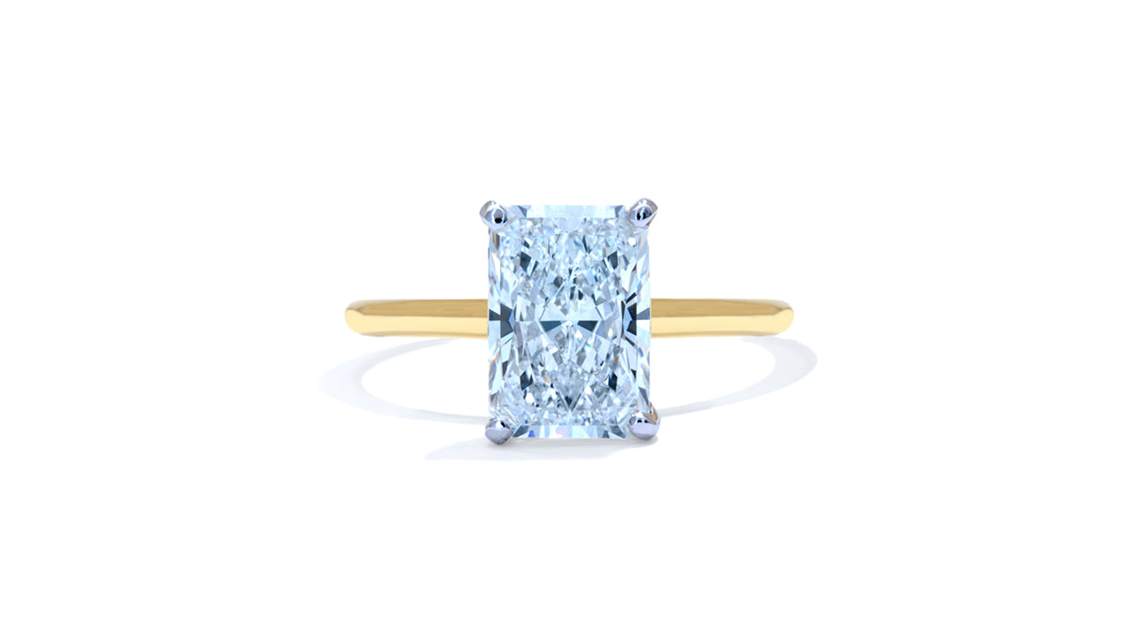 jc4576_lgdp3637 - Radiant Hidden Halo 2.6ct Engagement Ring at Ascot Diamonds