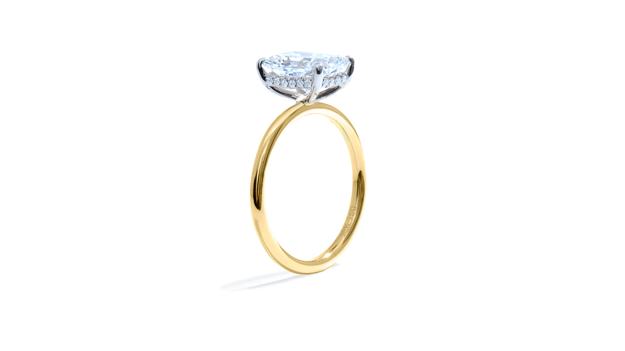 jc4576_lgdp3637 - Radiant Hidden Halo 2.6ct Engagement Ring at Ascot Diamonds