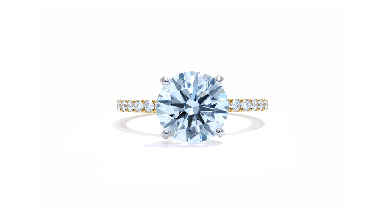 jc4595_lgdp1711 - 3ct Round Cut Solitaire Engagement Ring at Ascot Diamonds