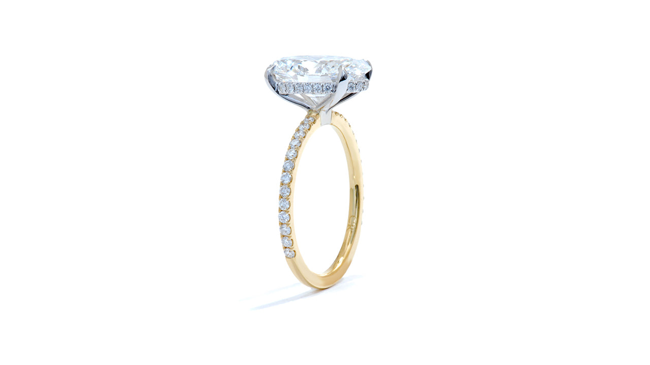 jc4671_lgdp3066 - Oval Hidden Halo Diamond Ring at Ascot Diamonds