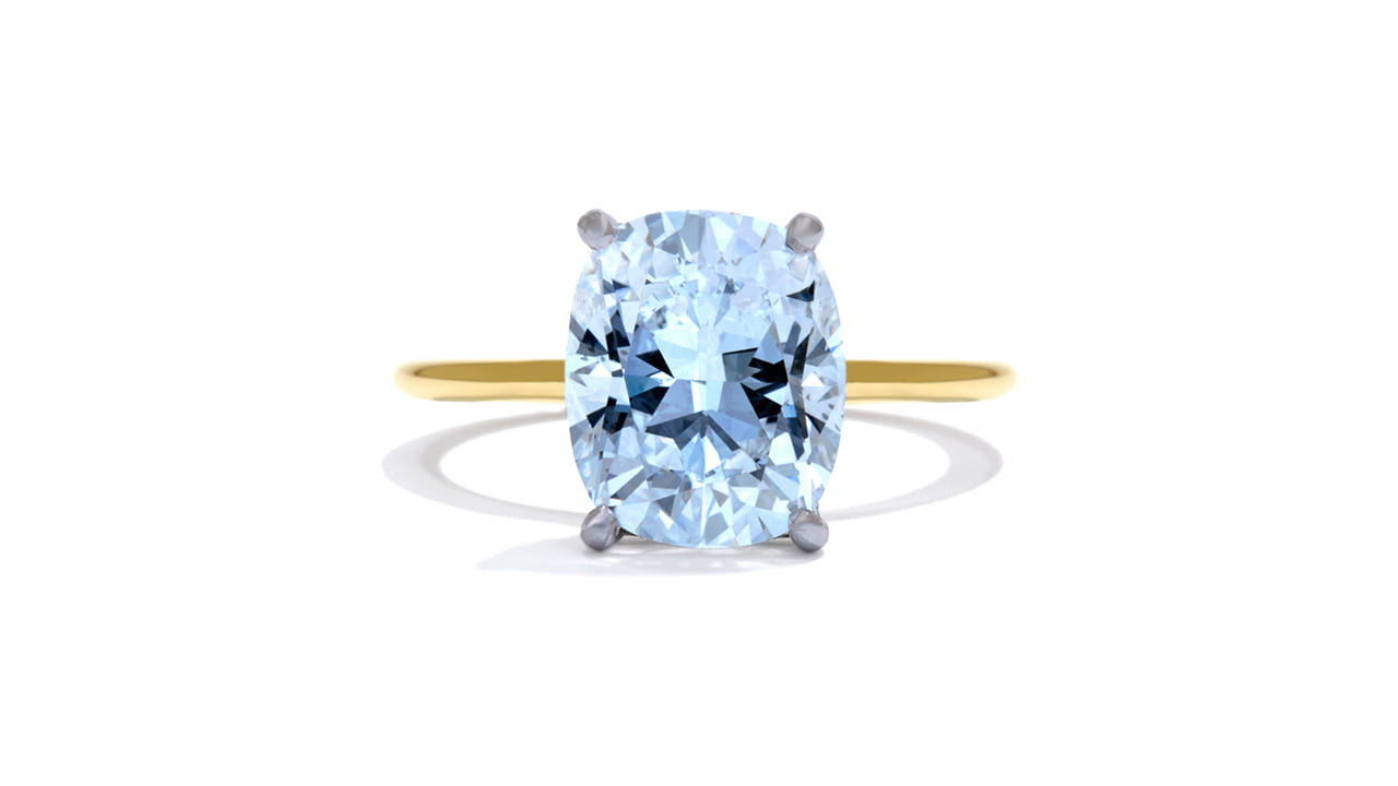 jc4685_lgdp1740 - 4.1ct Cushion Cut Hidden Halo Style Ring at Ascot Diamonds