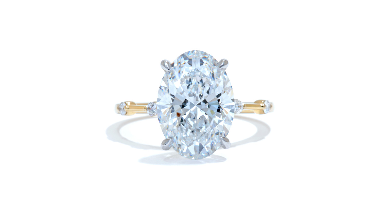 jc5059_lgdp3062 - 3.7 ct. Oval Engagement Ring at Ascot Diamonds