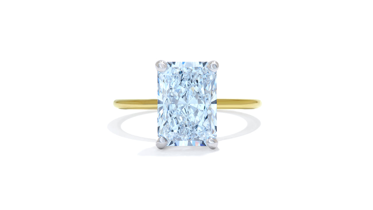 jc5141_lgdp3641 - 2.71ct Radiant Cut Engagement Ring at Ascot Diamonds