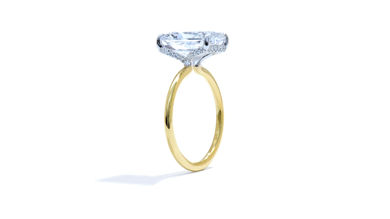 jc5141_lgdp4329 - 2.8 ct Radiant Cut Engagement Ring at Ascot Diamonds