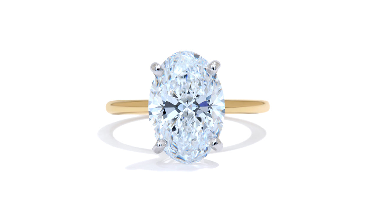 jc5283_lgdp4366 - 4 carat Oval Cut Solitaire Engagement Ring at Ascot Diamonds