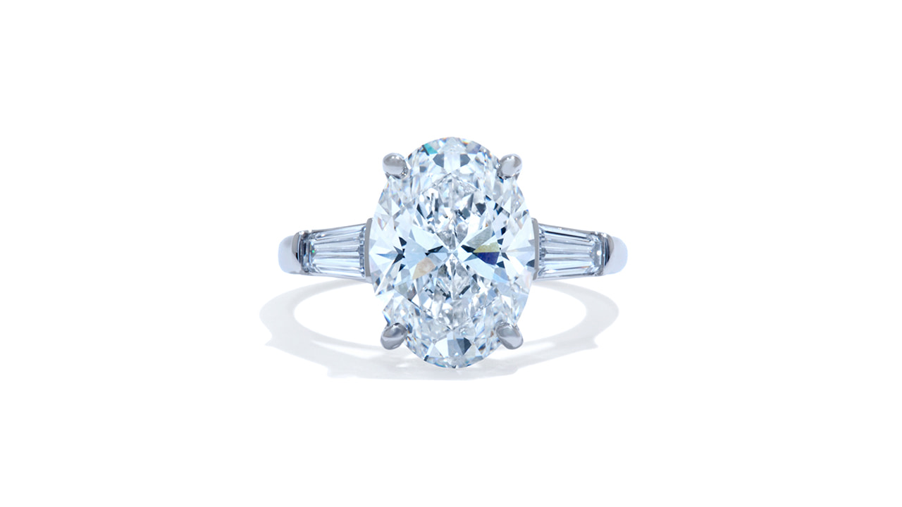 jc5603_lgdp3413 - Oval Cut Three Stone Engagement Ring - 3ct at Ascot Diamonds