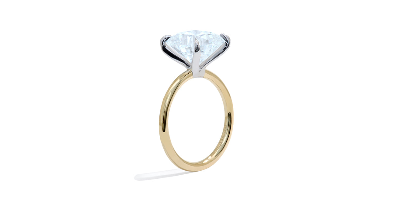 jc5613_lgdp3858 - 5ct Brilliant Cushion Cut Engagement Ring at Ascot Diamonds