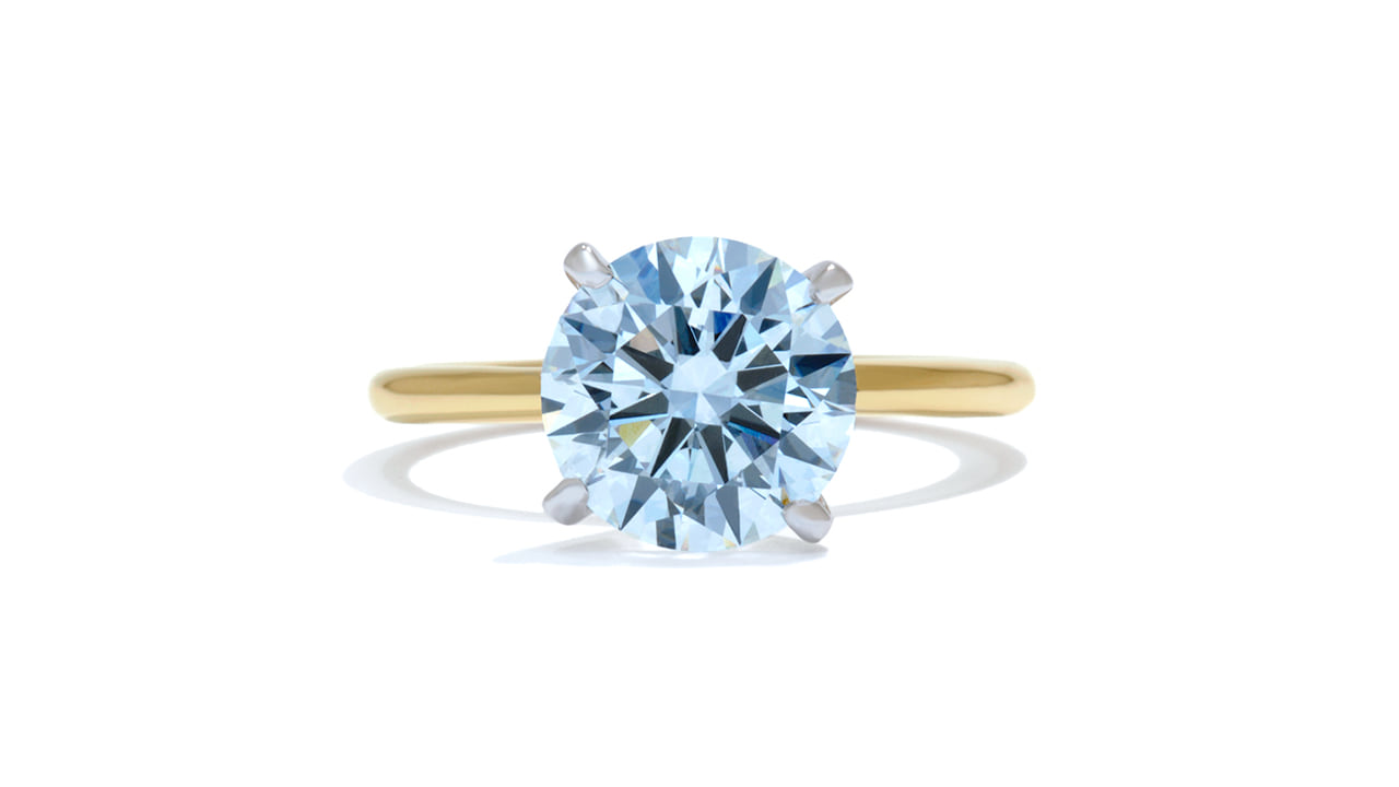 jc5616_lgdp4097 - 2.8ct Round Cut Solitaire Engagement Ring at Ascot Diamonds