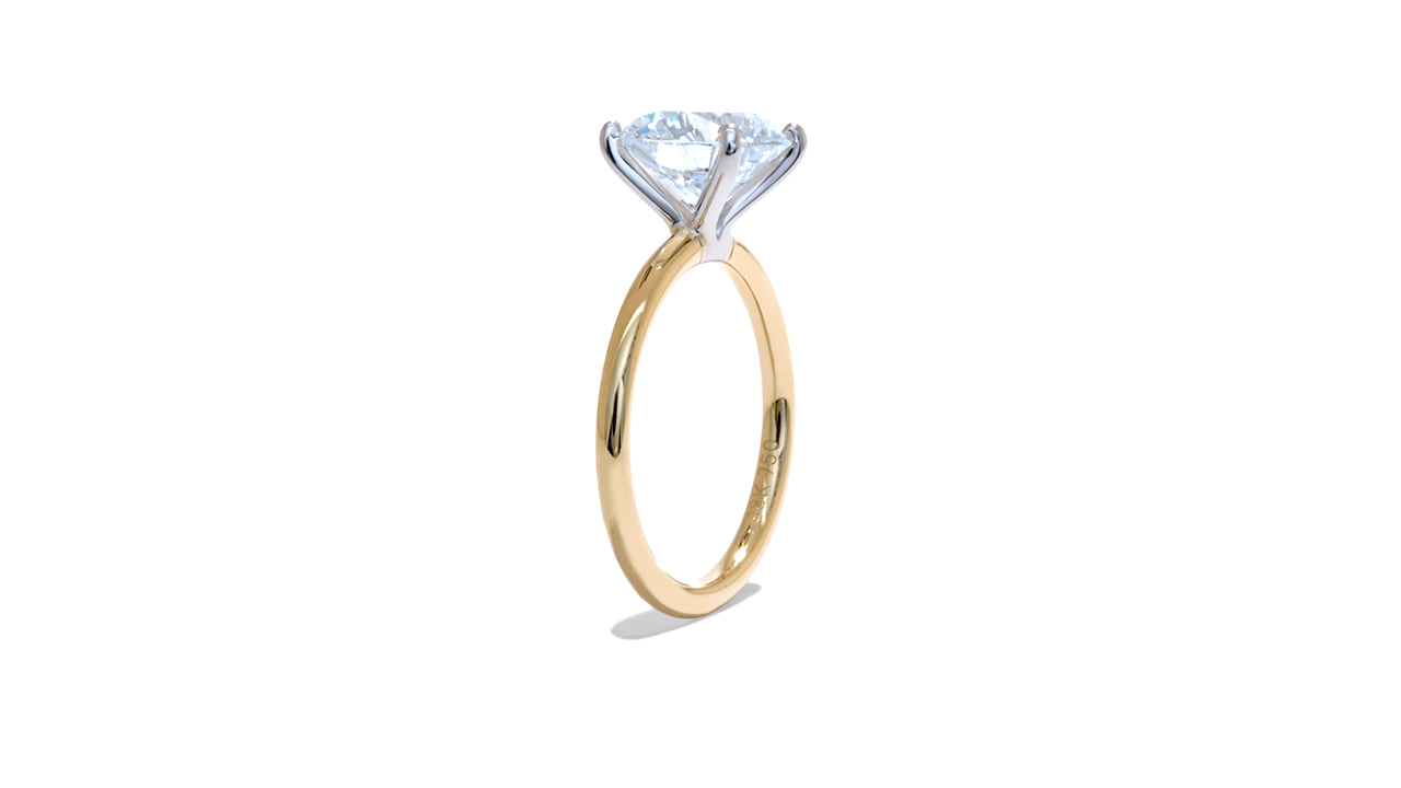 jc5617_lgdp3769 - Round Solitaire Engagement Ring 3.02ct at Ascot Diamonds