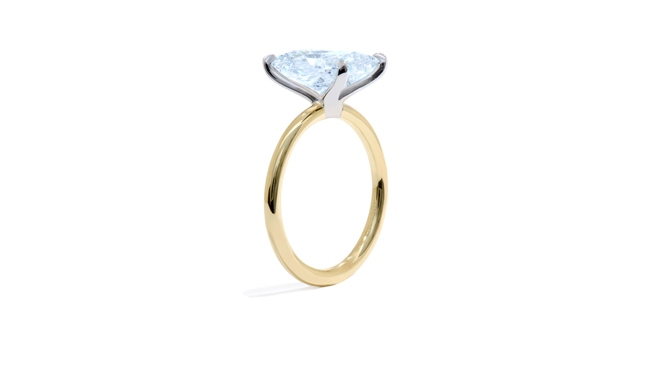 jc5637_lgdp3204 - Radiant Cut Solitaire Engagement Ring - 3ct at Ascot Diamonds