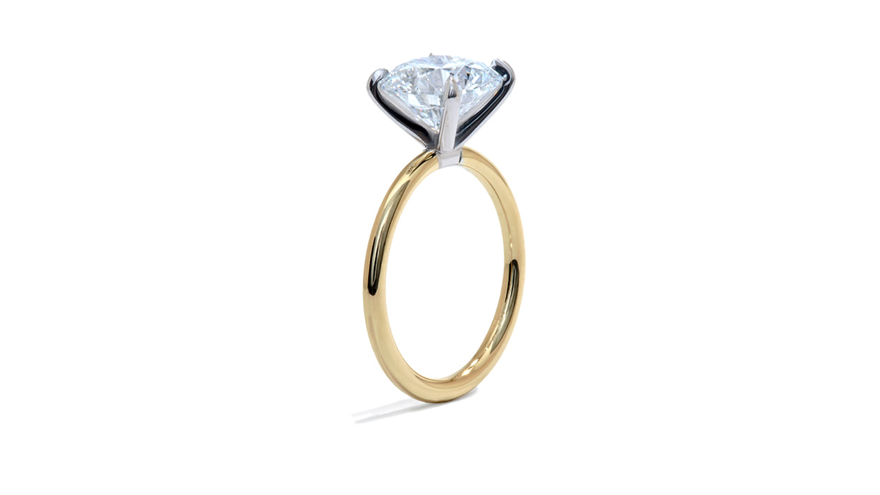 jc5637_lgdp4091 - Round Cut Solitaire Engagement Ring 3.3 ct at Ascot Diamonds