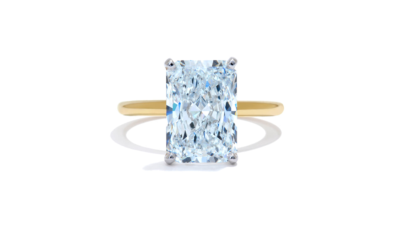 jc5640_lgdp3255 - 4.5ct Radiant Cut Solitaire Engagement Ring at Ascot Diamonds