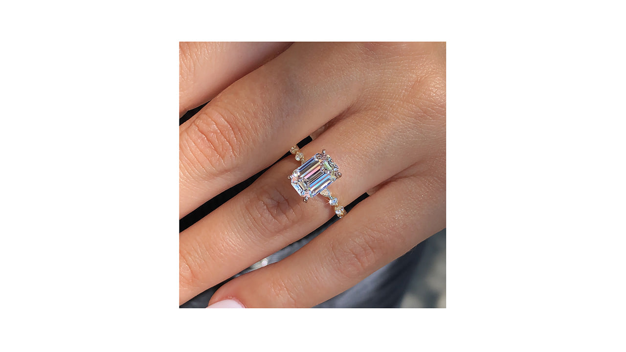 jc5642_lgdp4160 - Emerald Diamond Custom Engagement Ring at Ascot Diamonds