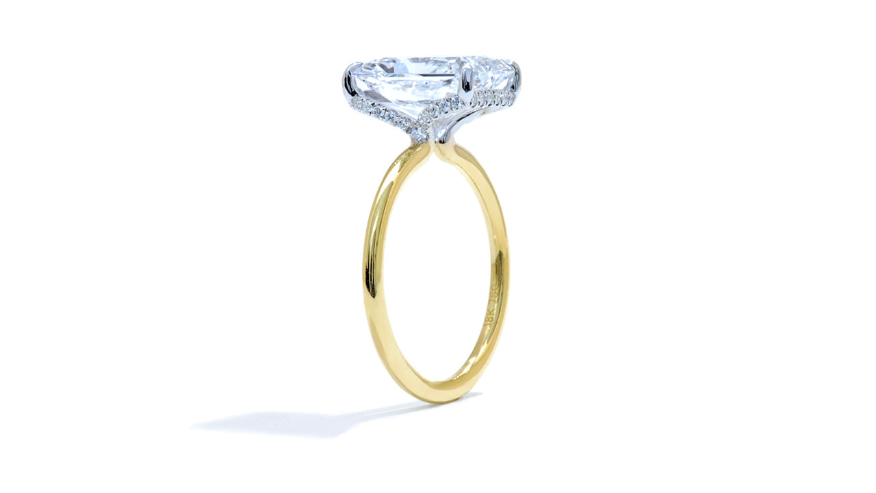 jc5671_lgdp4327 - 2.3 ct. Radiant Cut Engagement Ring at Ascot Diamonds