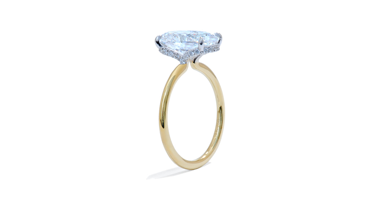 jc5683_lgdp3406 - 3.35ct Oval Solitaire Hidden Halo Ring at Ascot Diamonds