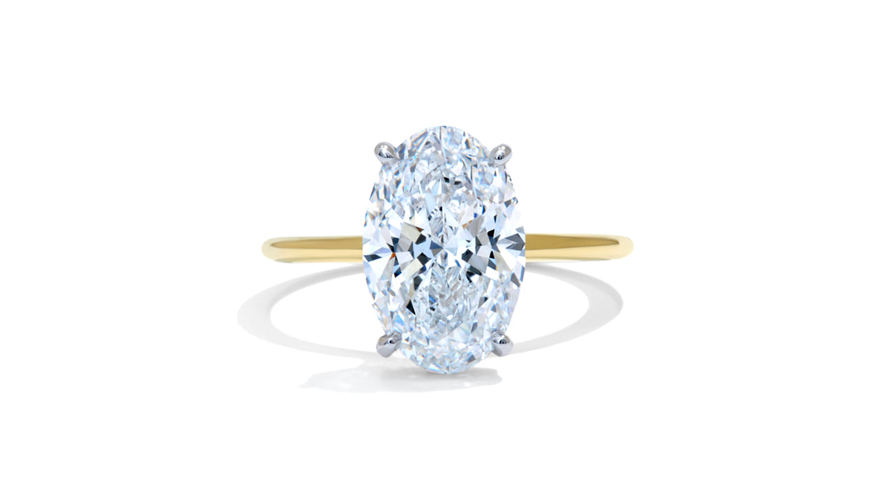 jc5692_lgdp3969 - Oval Cut Hidden Halo Engagement Ring 3.4ct at Ascot Diamonds