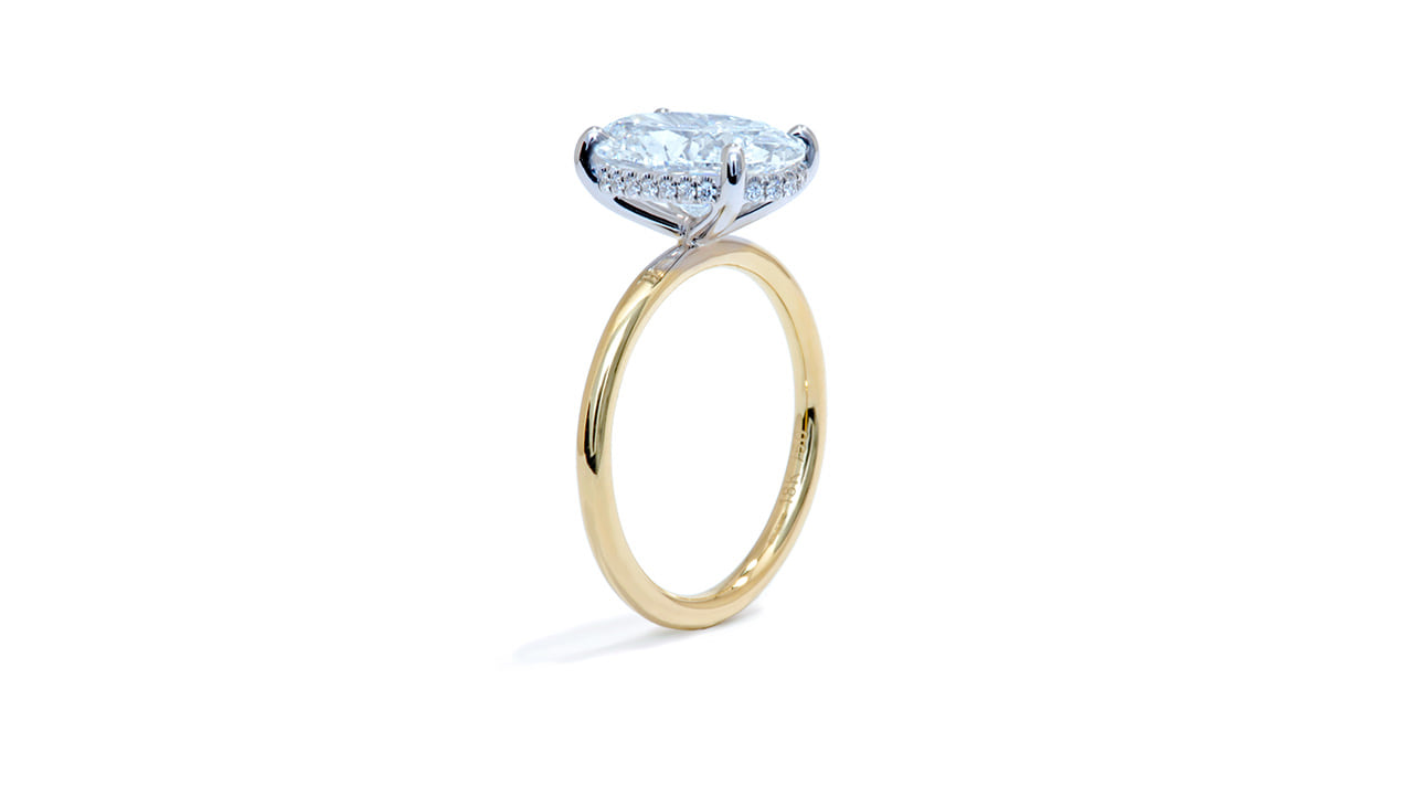 jc5970_lgdp3915 - Oval Cut Hidden Halo Solitaire Ring 3ct at Ascot Diamonds