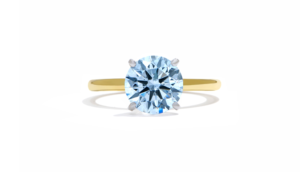 jc6007_lgdp3724 - Solitaire Engagement Ring Round Cut 2.27ct at Ascot Diamonds