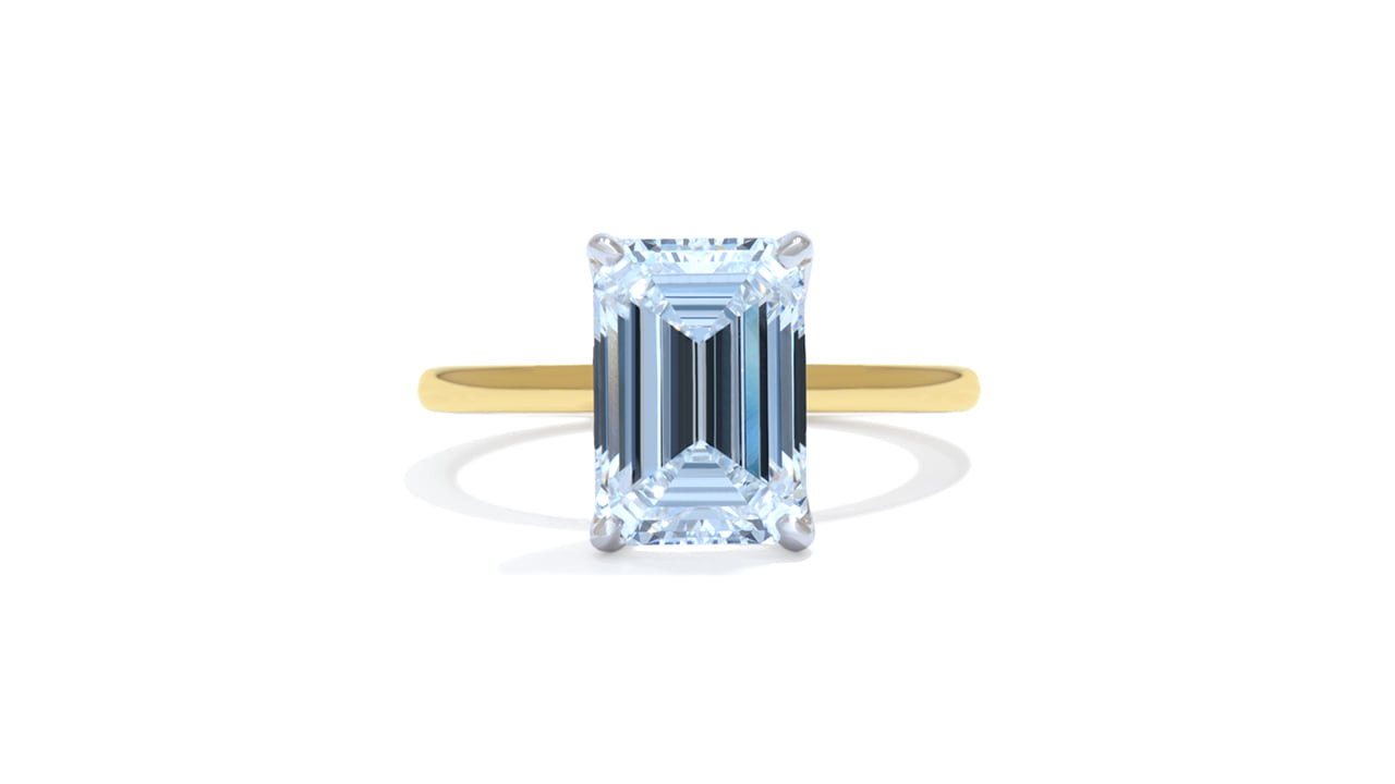 jc6018_lgdp3669 - 3.7ct Emerald Cut Solitaire Engagement Ring at Ascot Diamonds
