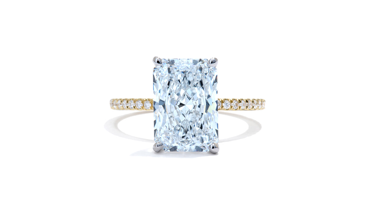 jc6383_lgdp4019 - Radiant Cut Hidden Halo Engagement Ring 4ct at Ascot Diamonds