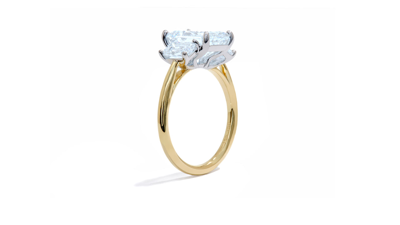 jc6516_lgdp4136 - 3ct Emerald Cut Three Stone Engagement Ring at Ascot Diamonds