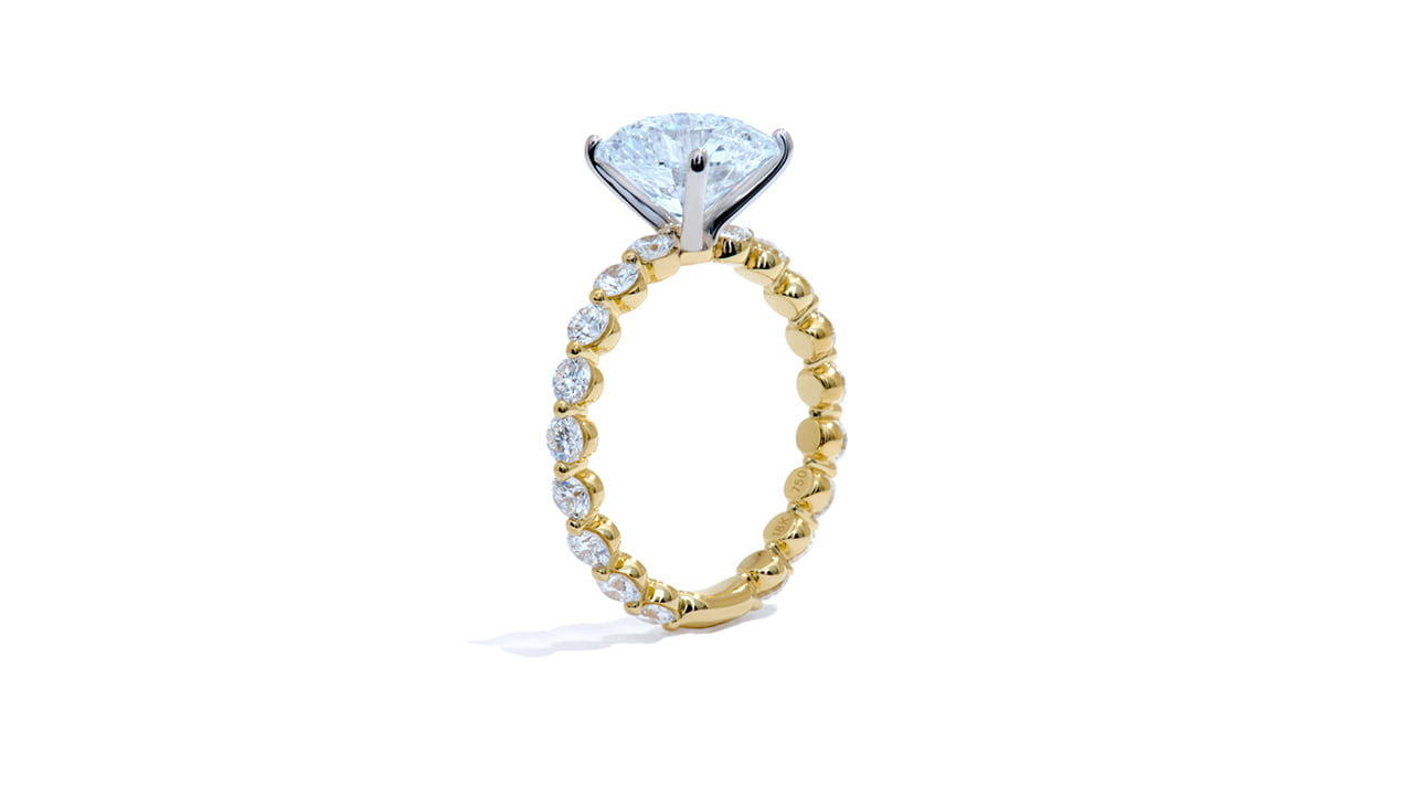 jc6614_lgdp4074 - 2.7ct Round Cut Bubble Band Engagement Ring at Ascot Diamonds