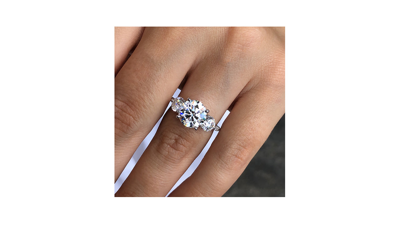 jc6885_lgdp4251 - 2.5ct Three Stone Round Cut Engagement Ring at Ascot Diamonds