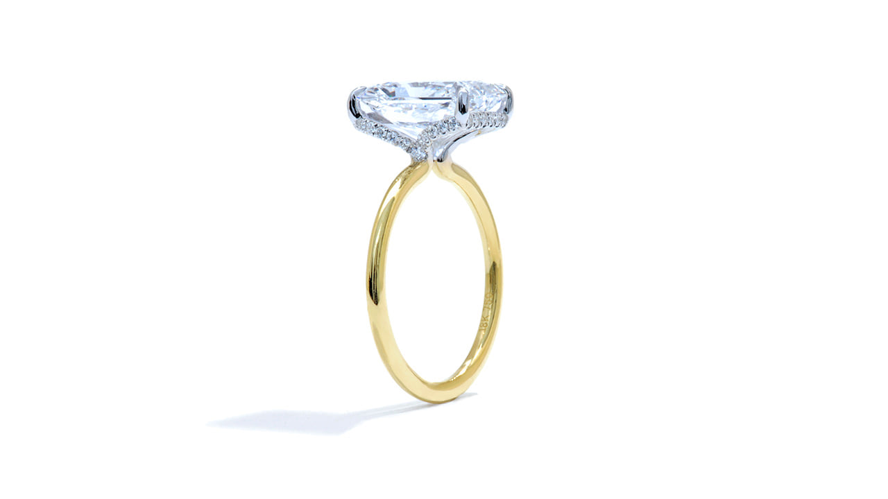 jc7233_lgdp4174 - 2.5 ct. Radiant Diamond Engagement Ring at Ascot Diamonds